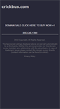 Mobile Screenshot of crickbus.com